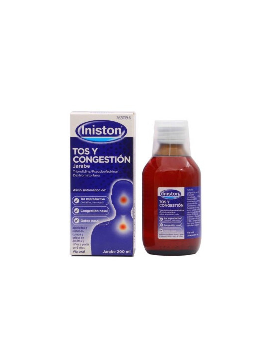 INISTON TOS Y CONGESTION JARABE 1 FRASCO 200 ML