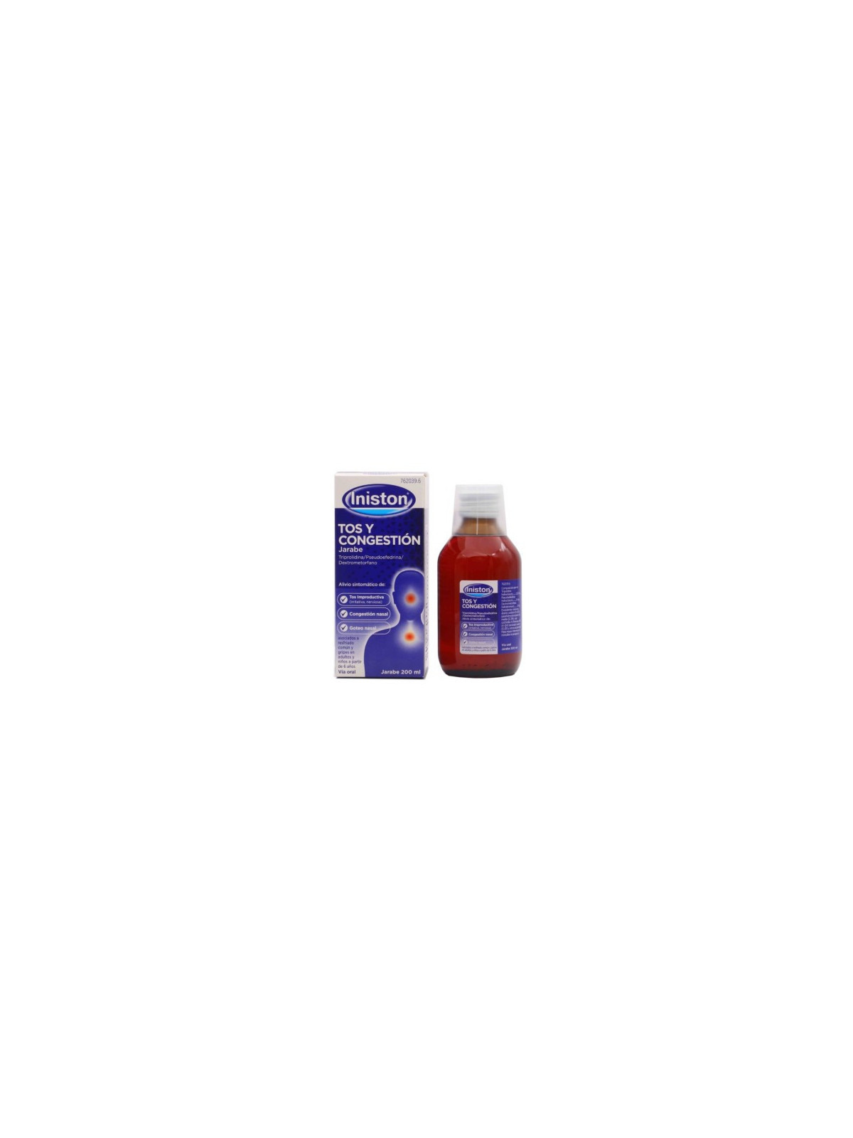 INISTON TOS Y CONGESTION JARABE 1 FRASCO 200 ML