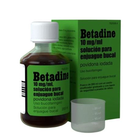 BETADINE BUCAL 100 MG/ML SOLUCION BUCAL 1 FRASCO