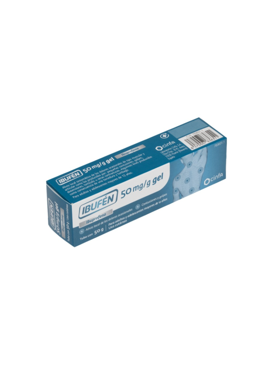 IBUFEN 50 MG/G GEL CUTANEO 1 TUBO 50 G