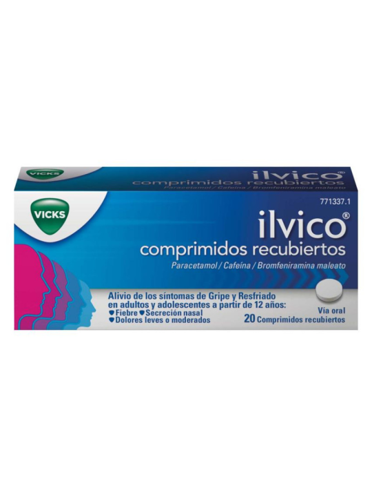 ILVICO 20 COMPRIMIDOS RECUBIERTOS