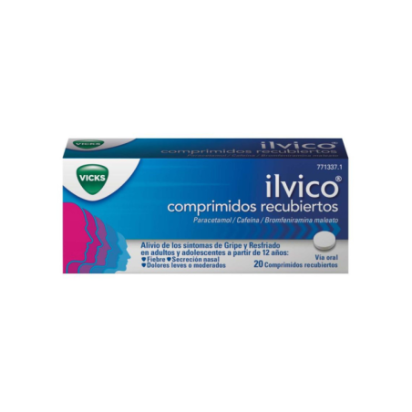 ILVICO 20 COMPRIMIDOS RECUBIERTOS