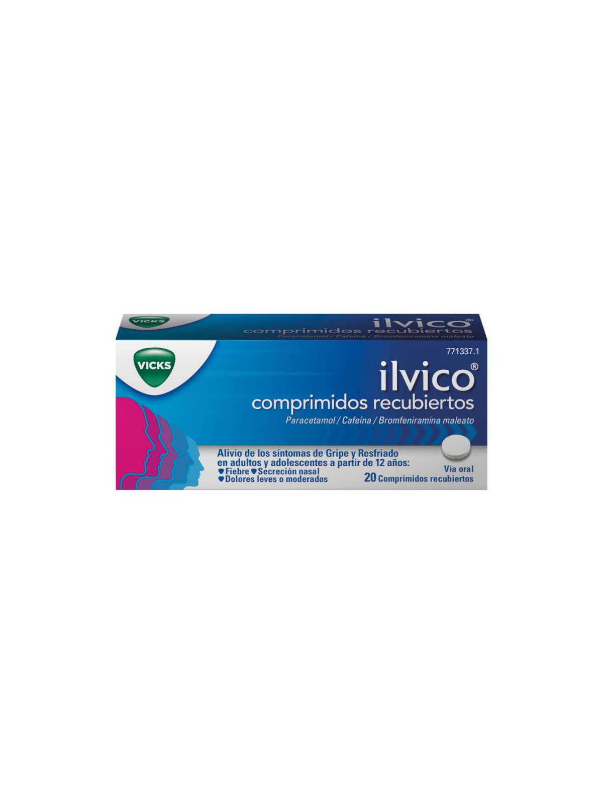 ILVICO 20 COMPRIMIDOS RECUBIERTOS