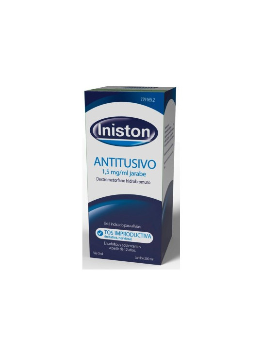 INISTON TOS 1,5 MG/ML JARABE 1 FRASCO 200 ML
