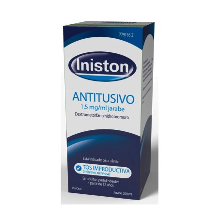 INISTON TOS 1,5 MG/ML JARABE 1 FRASCO 200 ML