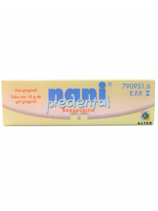NANI PREDENTAL 50 MG/G GEL GINGIVAL 1 TUBO 10 ML