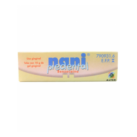 NANI PREDENTAL 50 MG/G GEL GINGIVAL 1 TUBO 10 ML