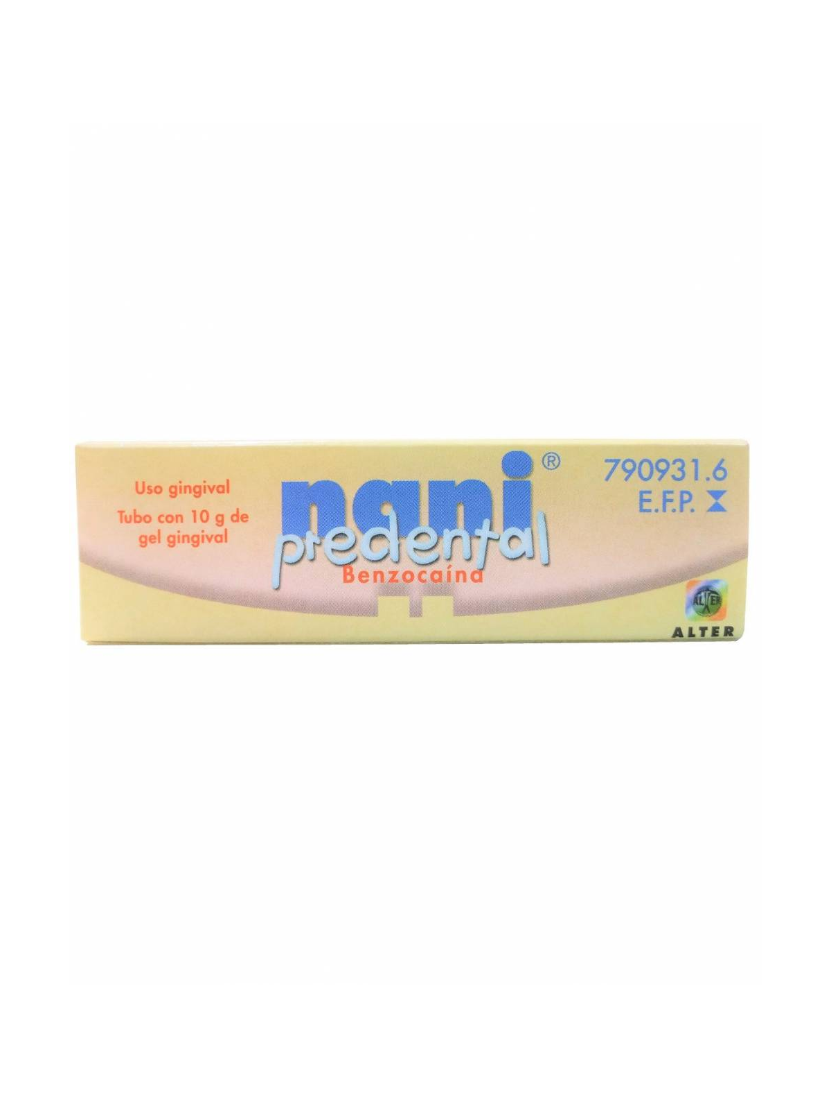NANI PREDENTAL 50 MG/G GEL GINGIVAL 1 TUBO 10 ML