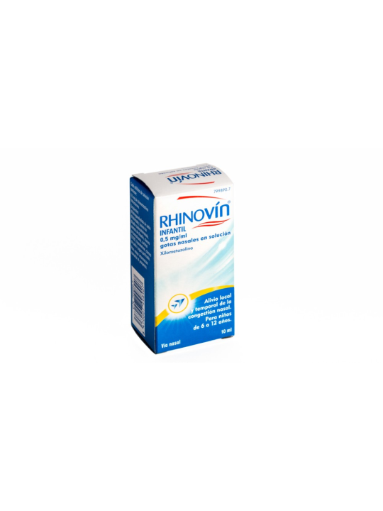 RHINOVIN KIDS 0,5 MG/ML GOTAS NASALES EN SOLUCIO