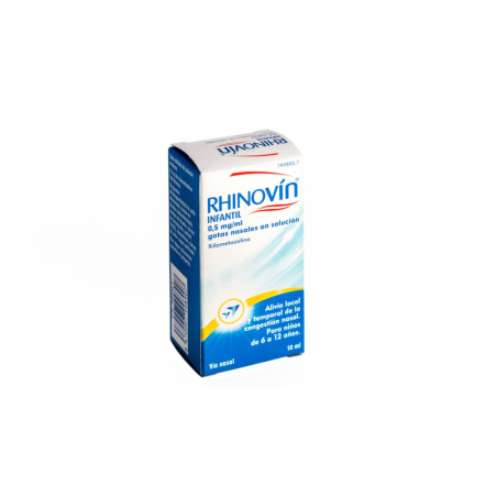 RHINOVIN KIDS 0,5 MG/ML GOTAS NASALES EN SOLUCIO