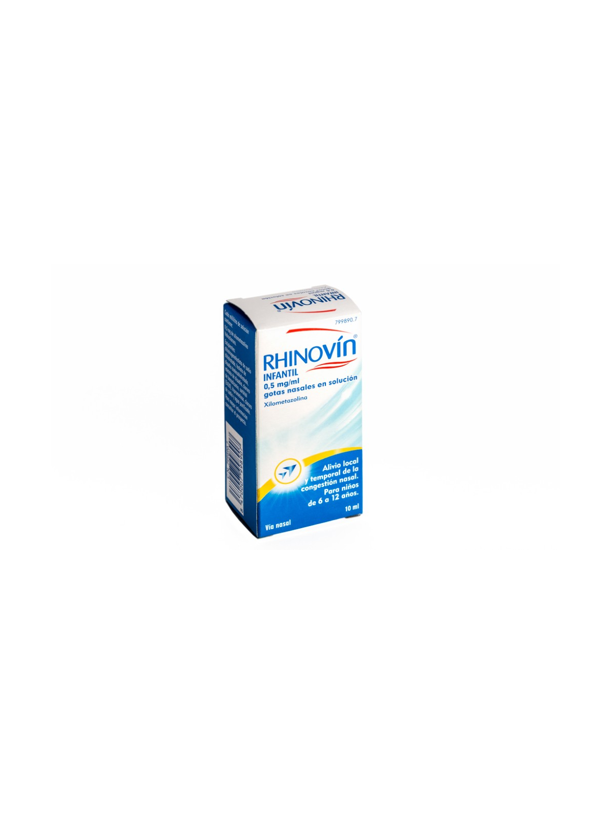 RHINOVIN KIDS 0,5 MG/ML GOTAS NASALES EN SOLUCIO