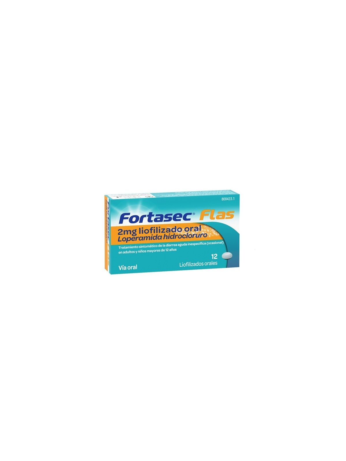 FORTASEC FLAS 2 MG 12 LIOFILIZADOS ORALES