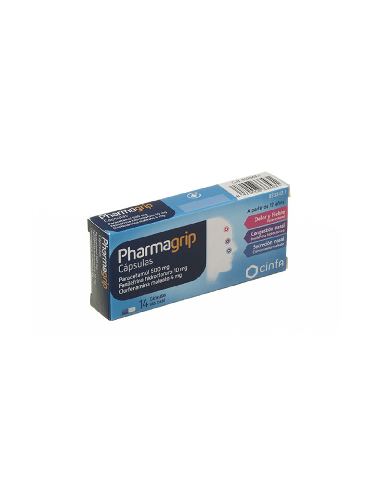 PHARMAGRIP 14 CAPSULAS