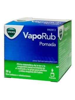 VAPORUB POMADA 1 FRASCO 50 G
