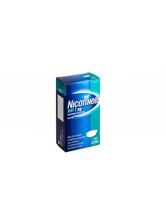 NICOTINELL MINT 1 MG 36 COMPRIMIDOS PARA CHUPAR