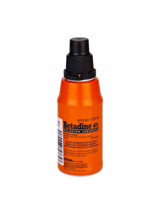 BETADINE JABONOSO 40 MG/ML SOLUCION CUTANEA 1 FR