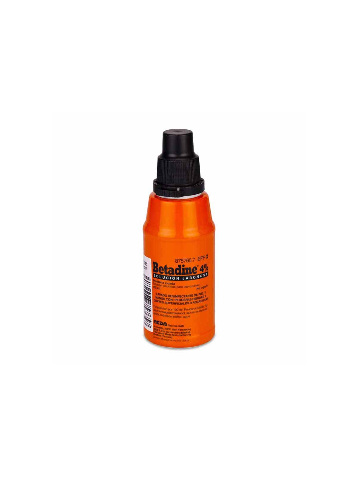 BETADINE JABONOSO 40 MG/ML SOLUCION CUTANEA 1 FR