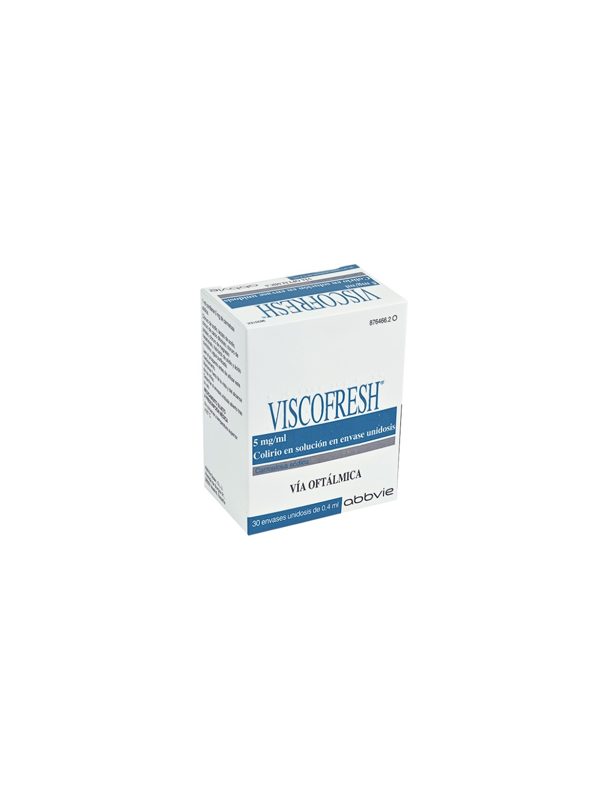 VISCOFRESH 5 MG/ML COLIRIO EN SOLUCION 10 MONODO