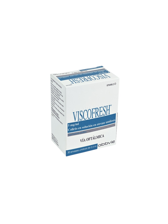 VISCOFRESH 5 MG/ML COLIRIO EN SOLUCION 30 MONODO