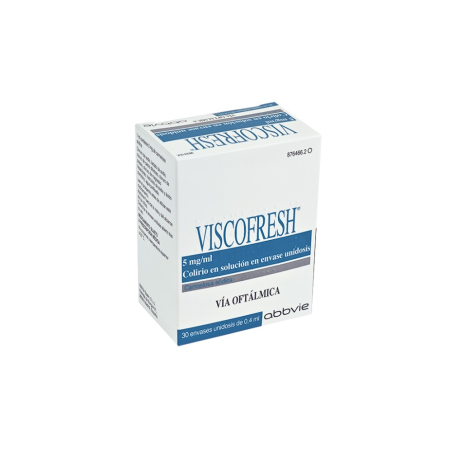 VISCOFRESH 5 MG/ML COLIRIO EN SOLUCION 30 MONODO