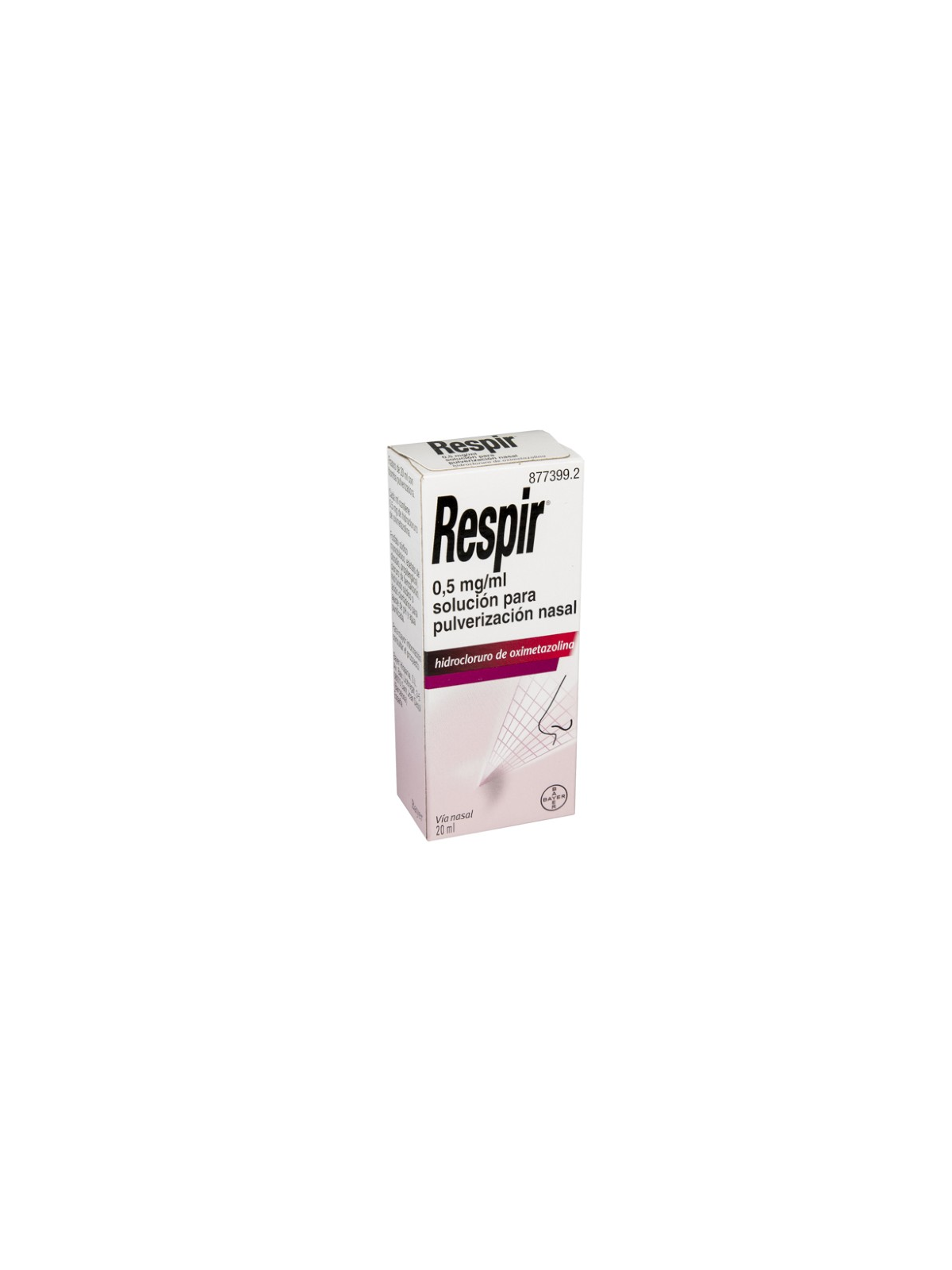 RESPIR 0,5 MG/ML SOLUCION PARA PULVERIZACION NAS