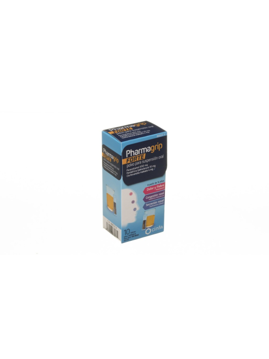PHARMAGRIP FORTE 10 SOBRES POLVO PARA SUSPENSION