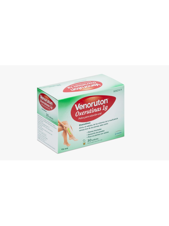VENORUTON OXERUTINAS 1 G 30 SOBRES POLVO PARA SO
