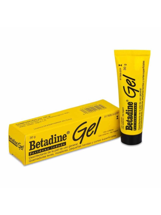 BETADINE 100 MG/G GEL CUTANEO 1 TUBO 30 G