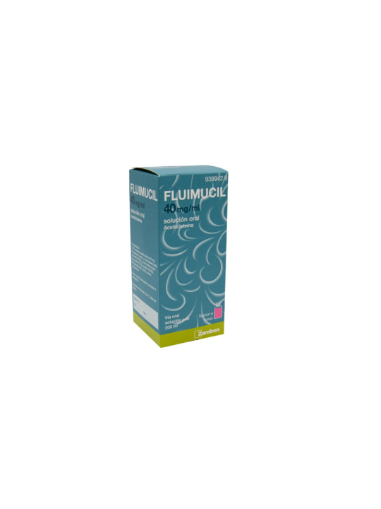 FLUIMUCIL 40 MG/ML SOLUCION ORAL 1 FRASCO 200 ML