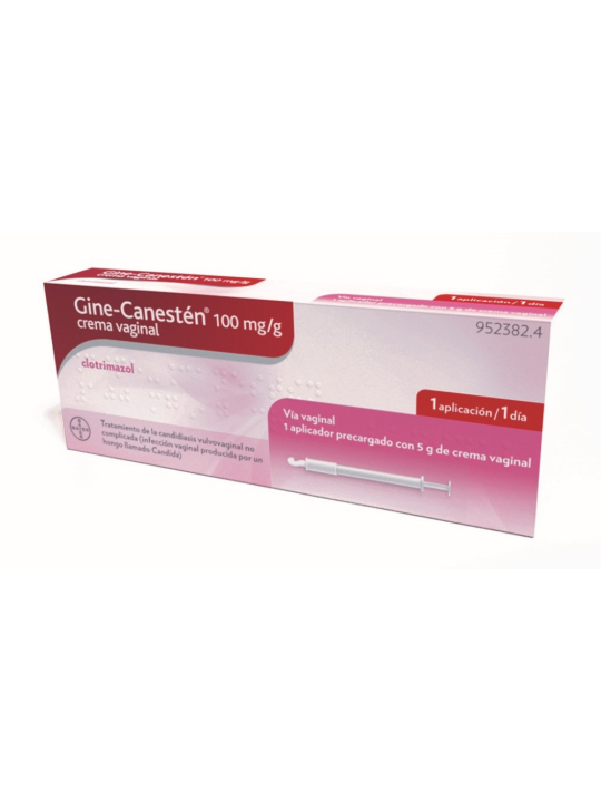 GINE-CANESTEN 100 MG/G CREMA VAGINAL 1 TUBO 5 G
