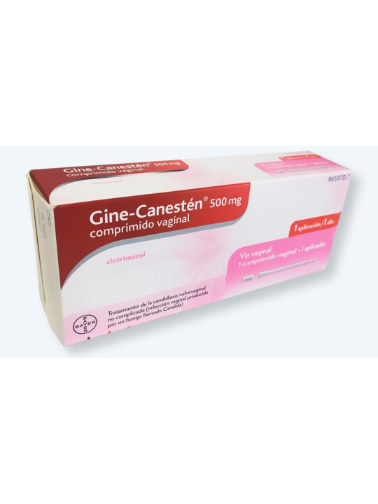 GINE-CANESTEN 500 MG 1 COMPRIMIDO VAGINAL