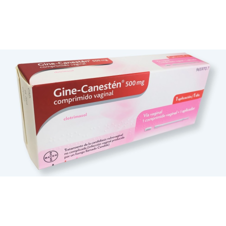 GINE-CANESTEN 500 MG 1 COMPRIMIDO VAGINAL