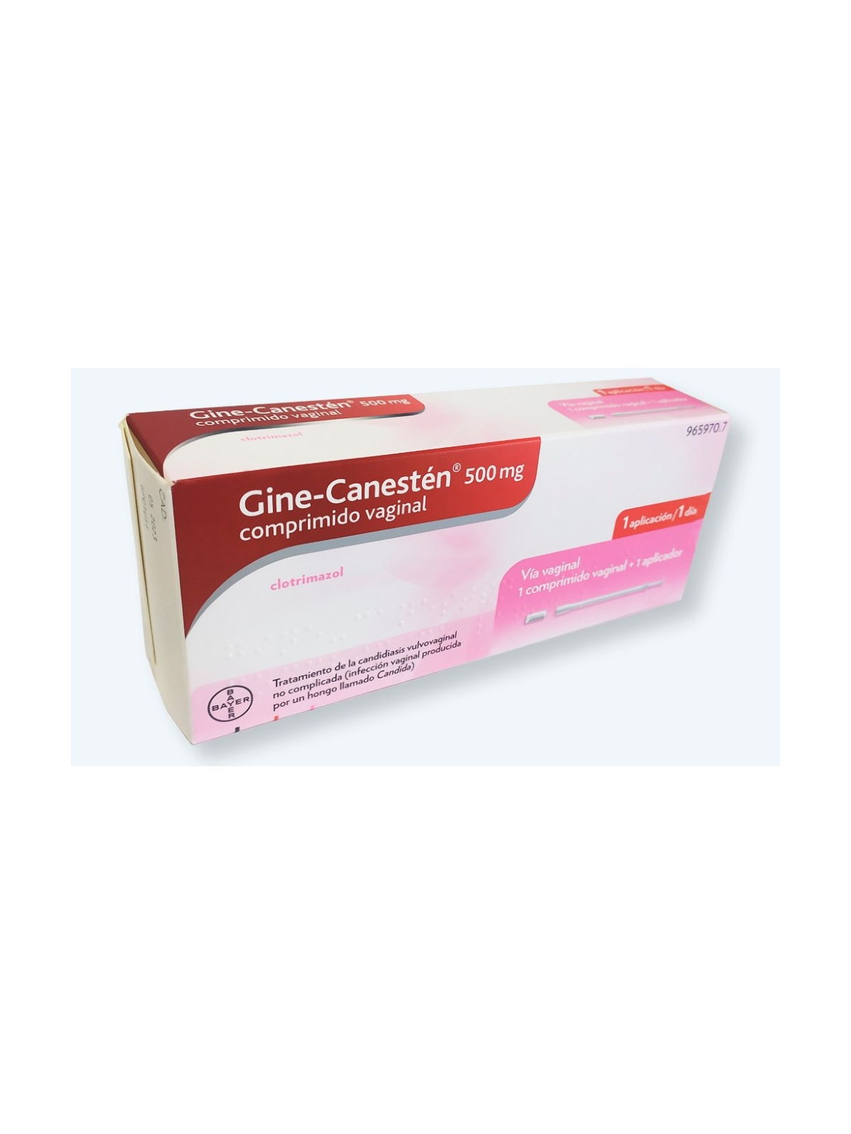 GINE-CANESTEN 500 MG 1 COMPRIMIDO VAGINAL
