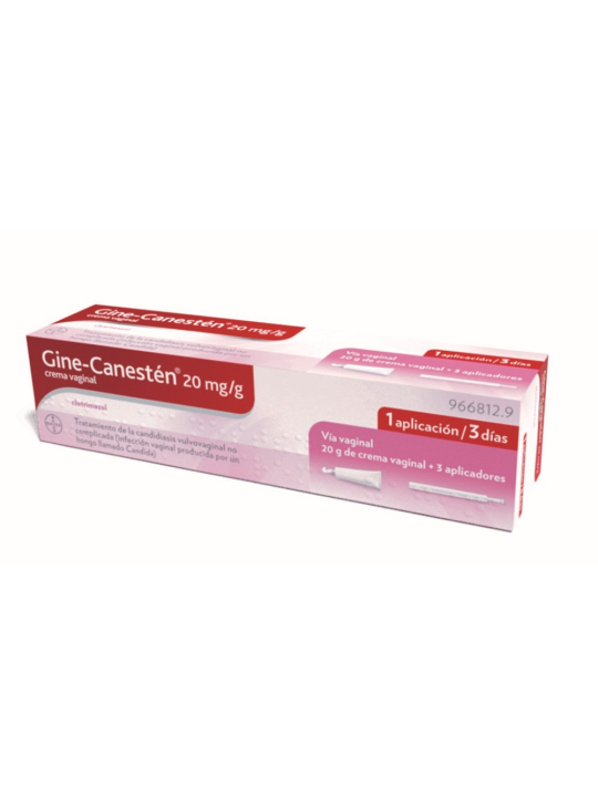 GINE-CANESTEN 20 MG/G CREMA VAGINAL 1 TUBO 20 G
