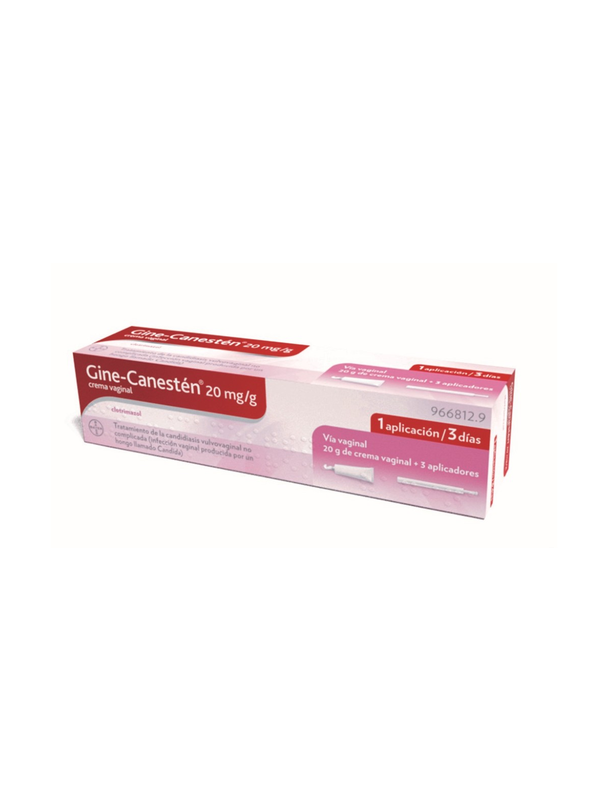 GINE-CANESTEN 20 MG/G CREMA VAGINAL 1 TUBO 20 G