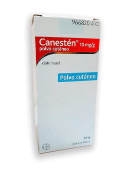 CANESTEN 10 MG/G POLVO CUTANEO 1 FRASCO 30 G