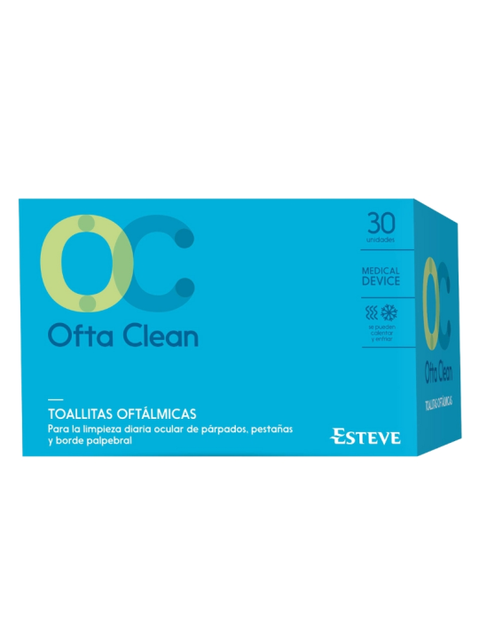 OFTACLEAN TOALLITAS DE UN SOLO USO 30 TOALLITAS