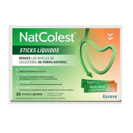 NATCOLEST 30 STICKS LIQUIDOS 25 ML