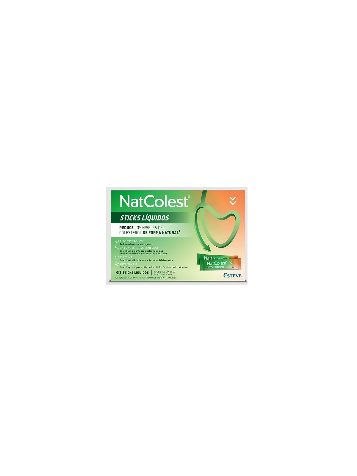 NATCOLEST 30 STICKS LIQUIDOS 25 ML