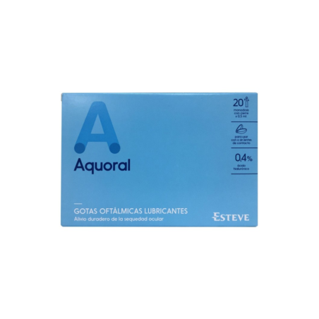 AQUORAL C/AC HIALURONICO 0,4%  20 MONOD 0.5 ML