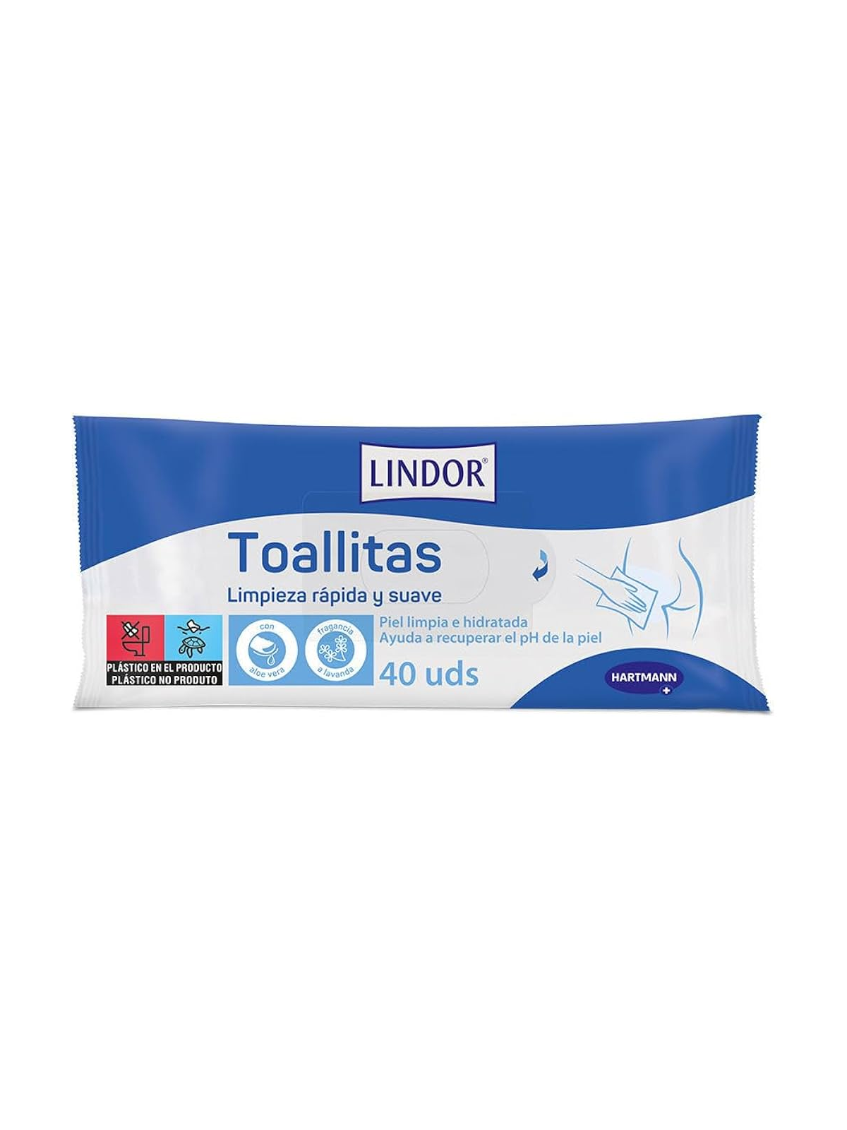 LINDOR TOALLITAS HIGIENICAS 40 TOALLITAS