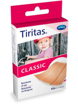 TIRITAS CLASSIC APOSITO ADHESIVO 1 M X 6 CM 10 U