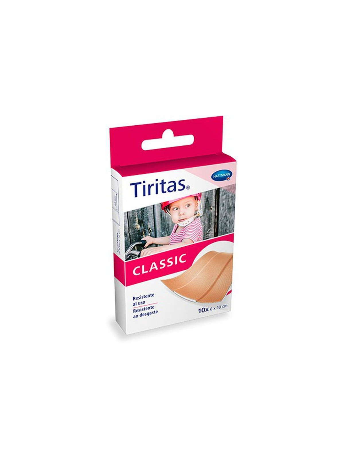 TIRITAS CLASSIC APOSITO ADHESIVO 1 M X 6 CM 10 U