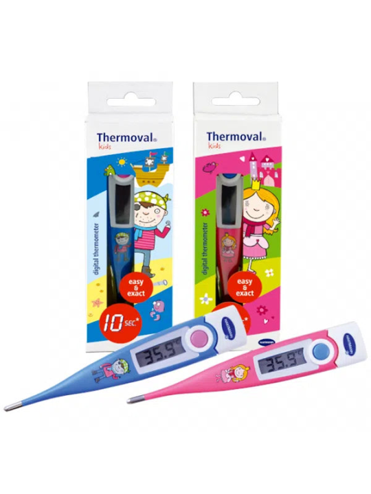 HARTMANN TERMOMETRO THERMOVAL KIDS AZUL/ROSA
