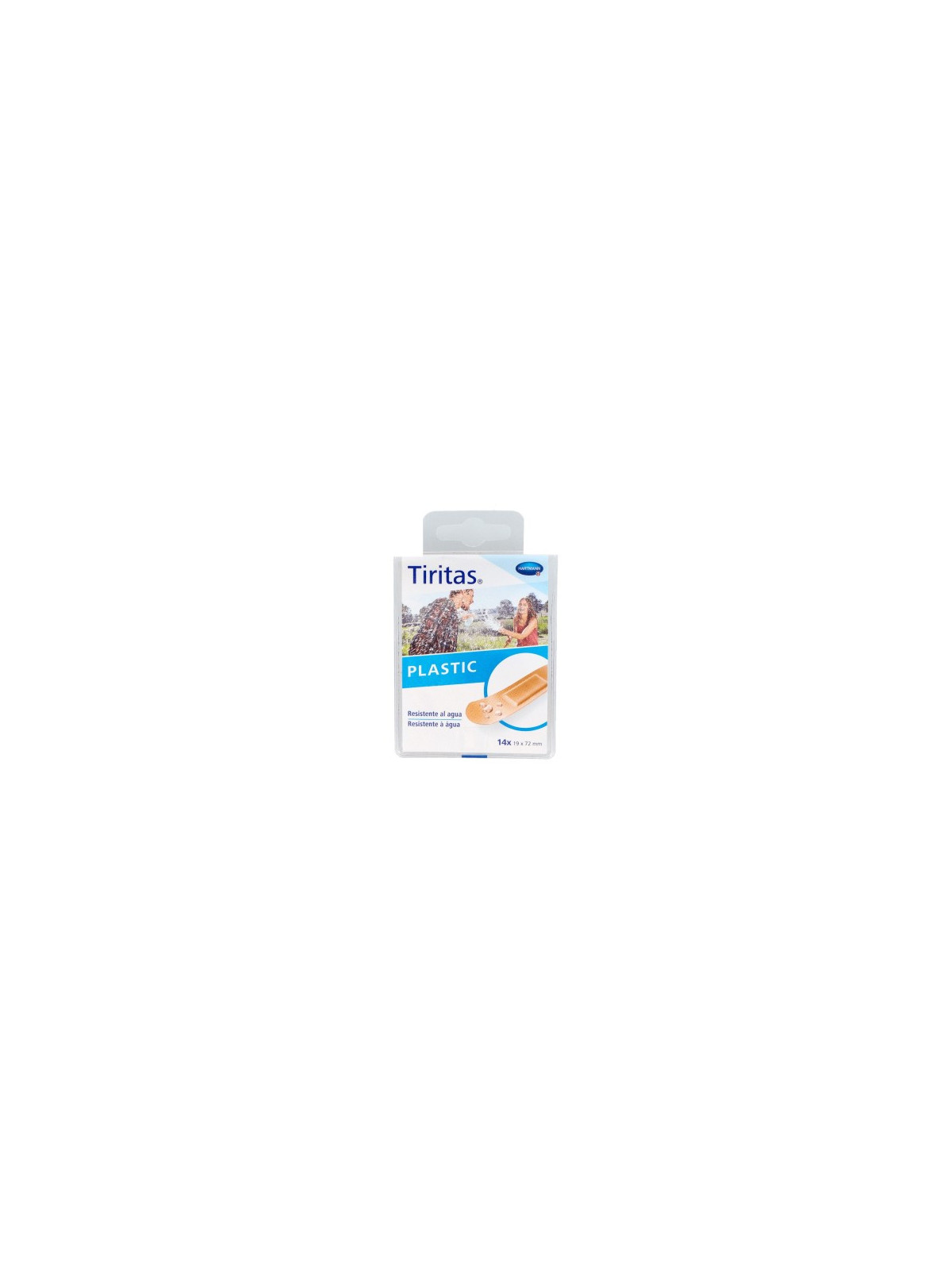 TIRITAS PLASTIC APOSITO ADHESIVO 19 X 72 14 U