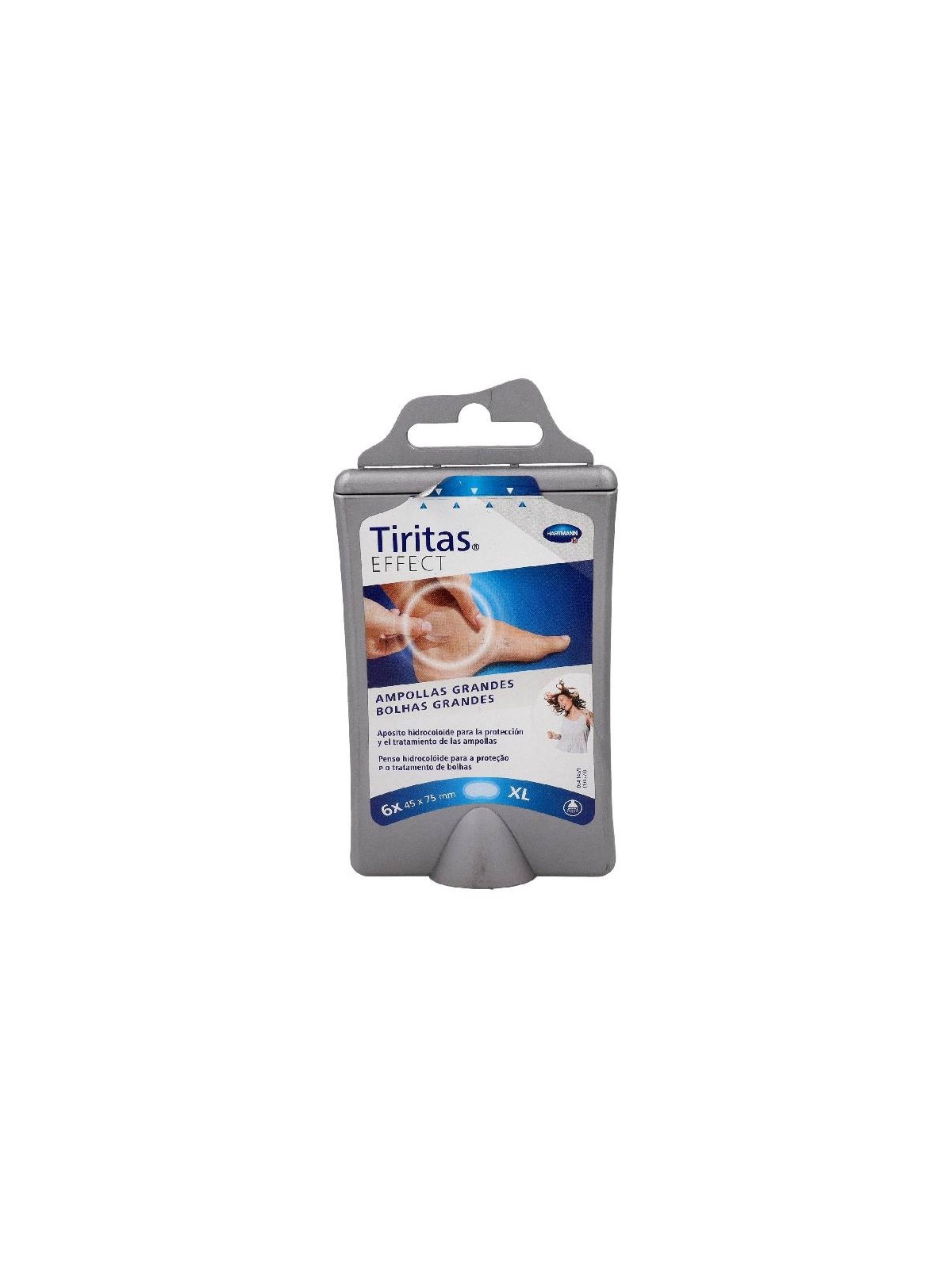 TIRITAS HYDRO AMPOLLAS GDES HIDROCOLOIDE 75 X 45