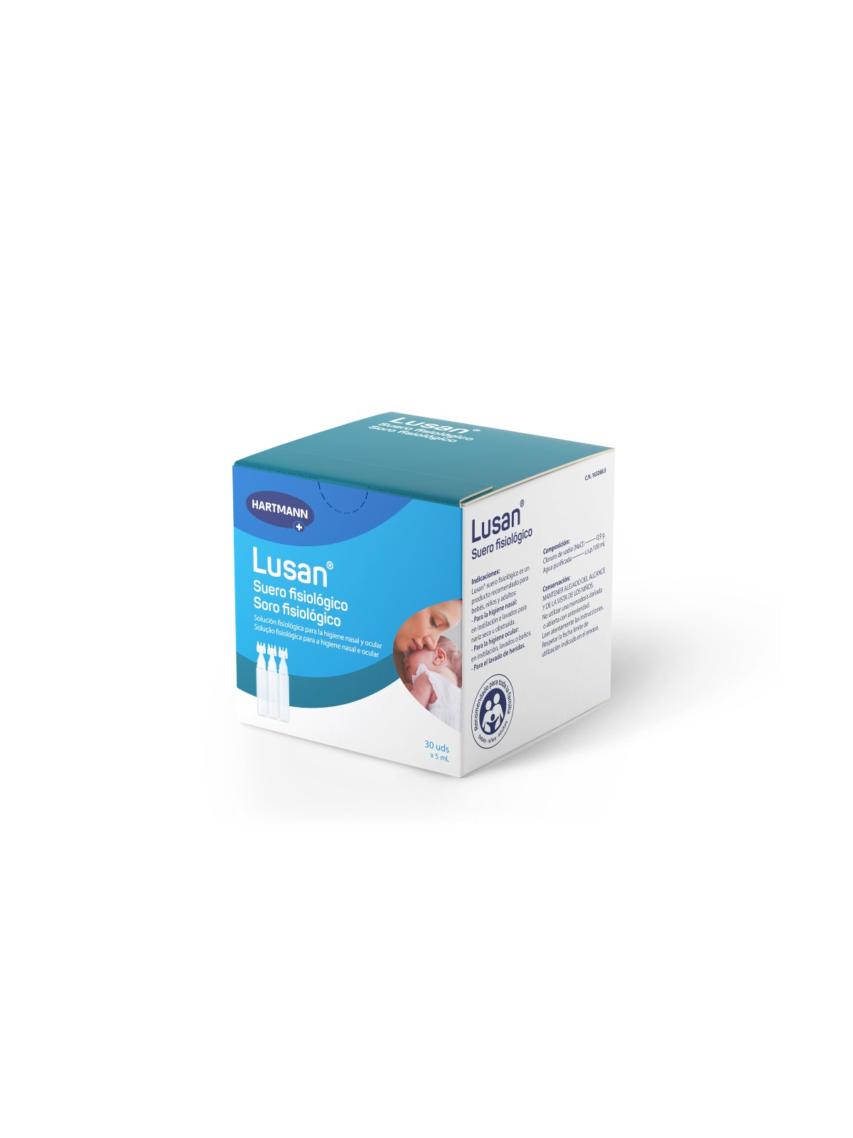 LUSAN SUERO FISIOLOGICO MONODOSIS 5 ML 30