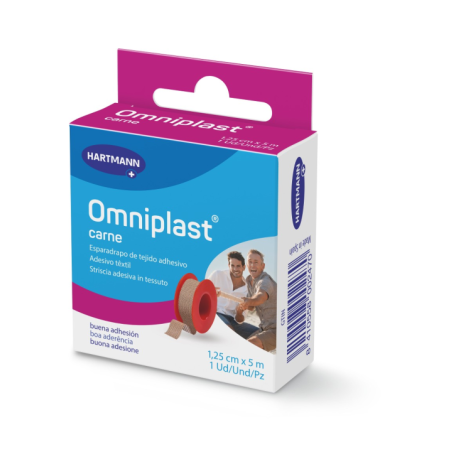 ESPARADRAPO OMNIPLAST TELA 5 X1.25