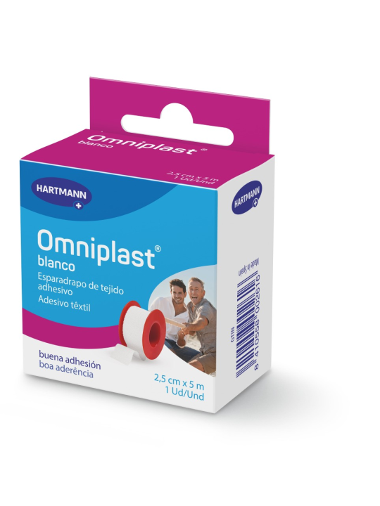 ESPARADRAPO OMNIPLAST TELA 5X2.5 CM