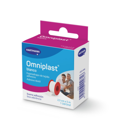 ESPARADRAPO OMNIPLAST TELA 5X2.5 CM